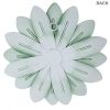 3D Metal Succulent Wall Decor Green Hand Painted Hanging Metal Flowers Wall Decor for Living Room Bedroom Kitchen Bathroom Flower Wall Art for Indoor