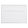 Full Size Murphy Bed Wall Bed,White