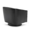 Garland Black Wood Base Swivel Chair