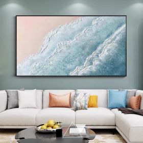 100% Hand Painted Paintings Abstract Canvas Painting Wall Art For Living Room Bedroom Room Unique Decor Unframed Large Size (size: 75x150cm)