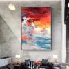 100% Hand Painted Abstract scenery Oil Painting On Canvas Wall Art Frameless Picture Decoration For Live Room Home Decor Gift