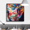 Handmade Face Oil Painting On Canvas Wall Art Decoration Modern Abstract Figure Pictures Home Decor Living Room hallway bedroom luxurious decorative p