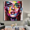 Handmade Face Oil Painting On Canvas Wall Art Decoration Modern Abstract Figure Pictures Home Decor Living Room hallway bedroom luxurious decorative p